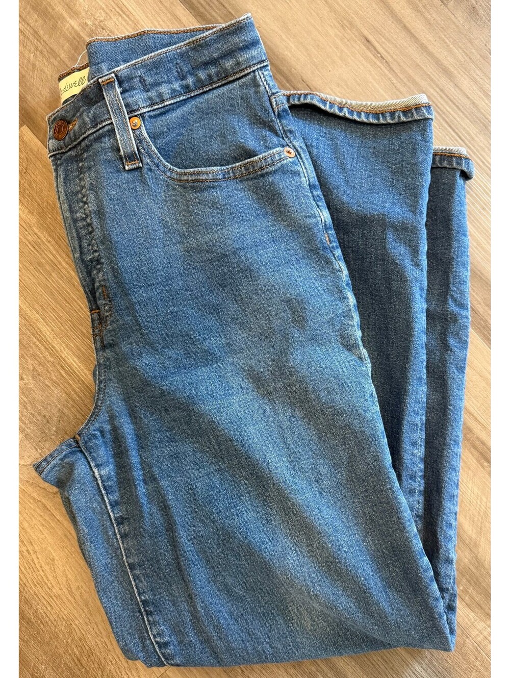 Madewell The Perfect Wide-Leg Jeans Size 28P